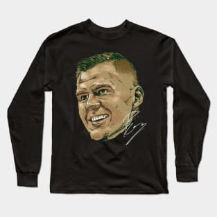 Kristaps Porzingis Boston Smile Long Sleeve T-Shirt